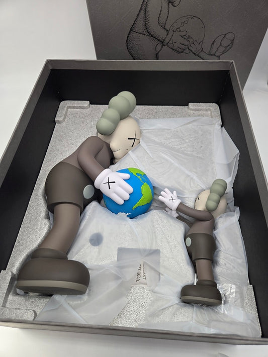 KAWS THE PROMISE Vinyl Figure Brown, NEW