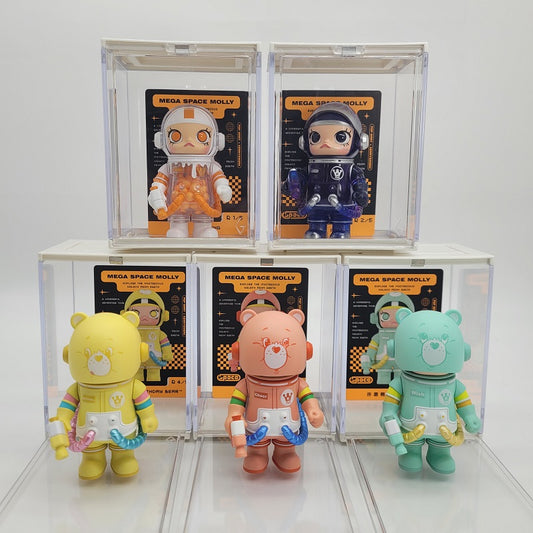 POPMART MEGA Space Molly 100% Series 2 A+B (All 5 Secret Edition) 5pc