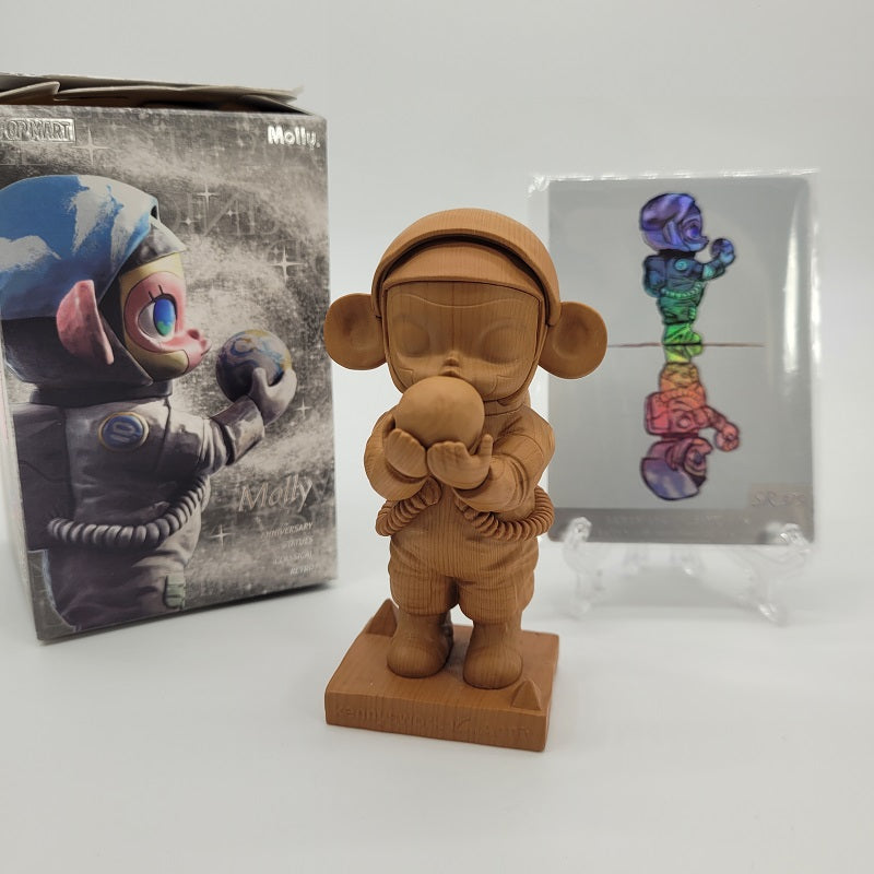 POPMART Molly Classical Retro #3 Twinkle Little Star (Chase Wooden ver.) 1pc NEW