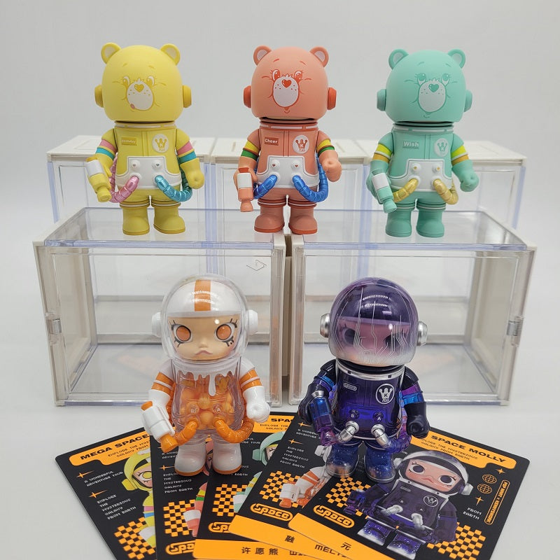 POPMART MEGA Space Molly 100% Series 2 A+B (All 5 Secret Edition) 5pc