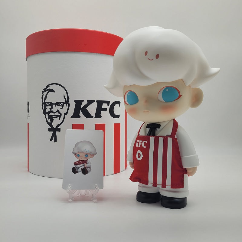 POPMART Dimoo KFC MEGA 400% Colonel Sanders 9" Figure, COA, Limited Ed 500, NEW