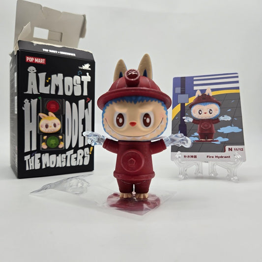 POPMART Hand Signed (#4 Fire Hydrant) PTS Beijing by Artist Kasing Lung