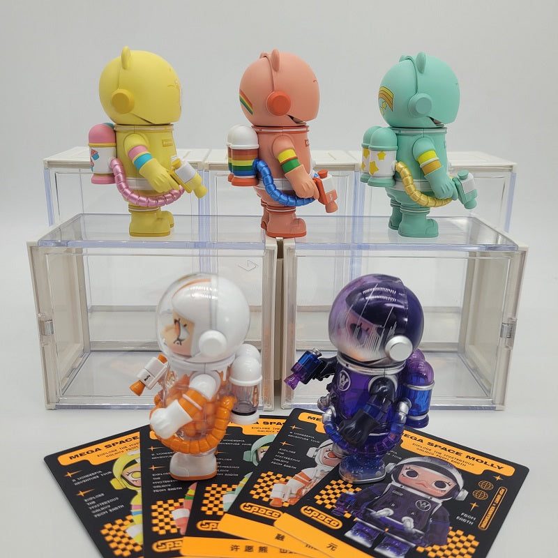 POPMART MEGA Space Molly 100% Series 2 A+B (All 5 Secret Edition) 5pc