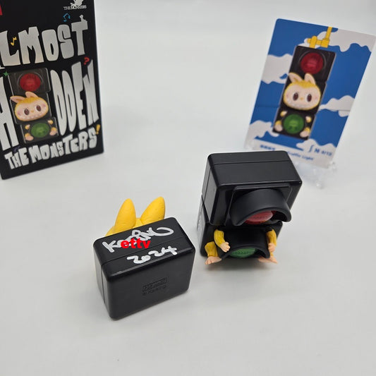 POPMART Hand Signed (#7 Cover-Traffic light) PTS Beijing by Artist Kasing Lung