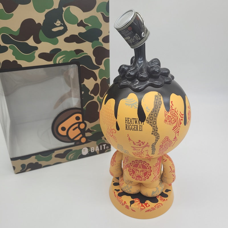 BAIT x BAPE Shepard Fairey 10" Baby Milo Figurine, NEW