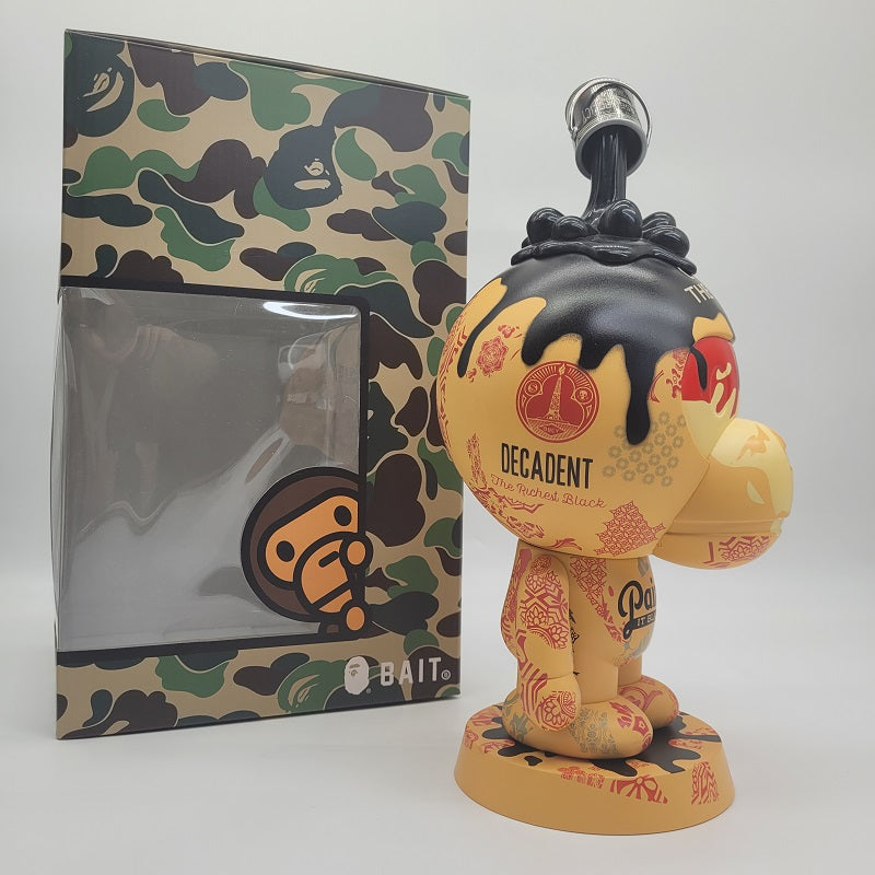 BAIT x BAPE Shepard Fairey 10" Baby Milo Figurine, NEW