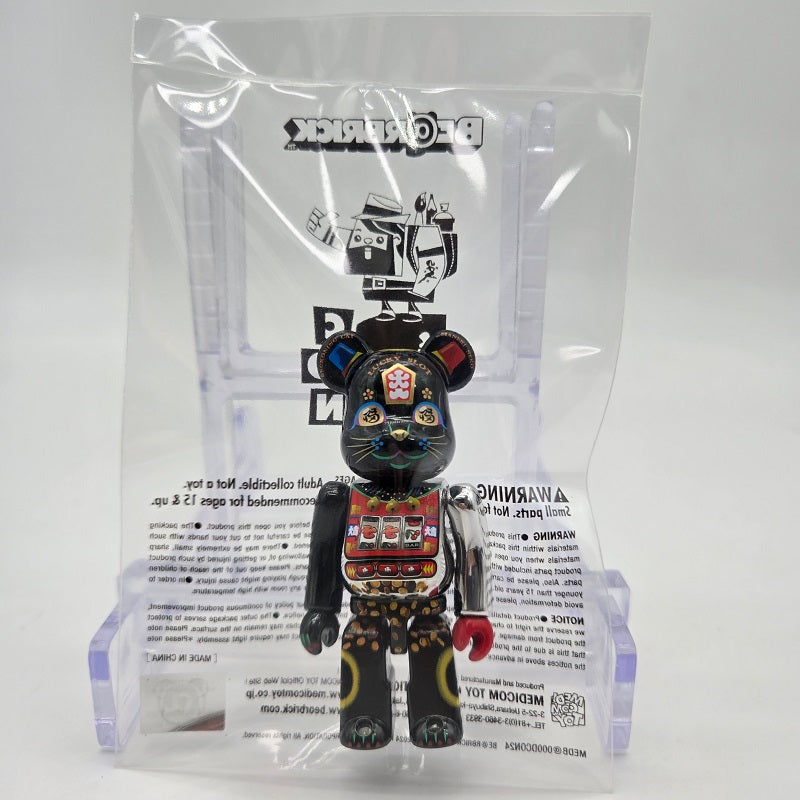 DCON 2024 Lucky Cat Jackpot Bearbrick Manekineko 100% VIP figure, Sealed NEW