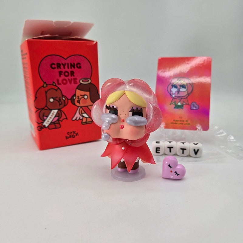 POPMART CRYBABY Crying For Love 2025 Secret “Sparking Love” – NEW