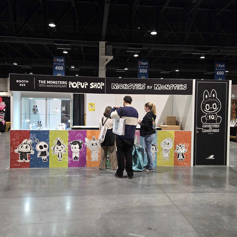 HOW2WORK Classic Mini Labubu Keychain 100% – DCon 2025 (Sealed Set of 10) NEW