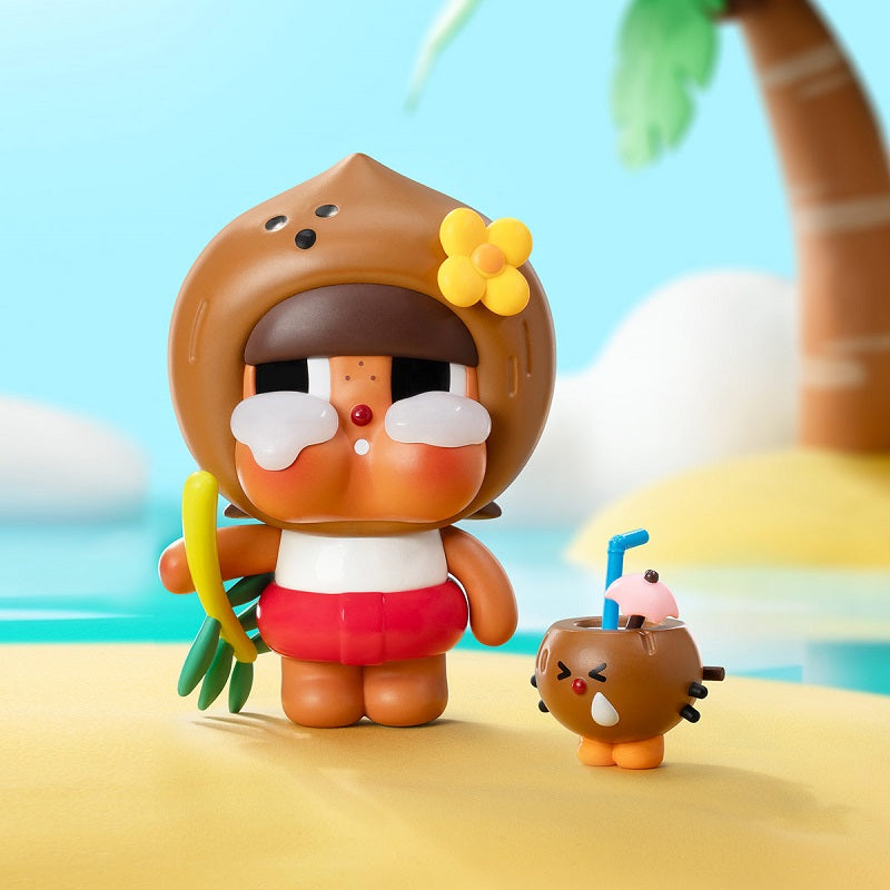 POPMART Crybaby Coconut Figure Brown