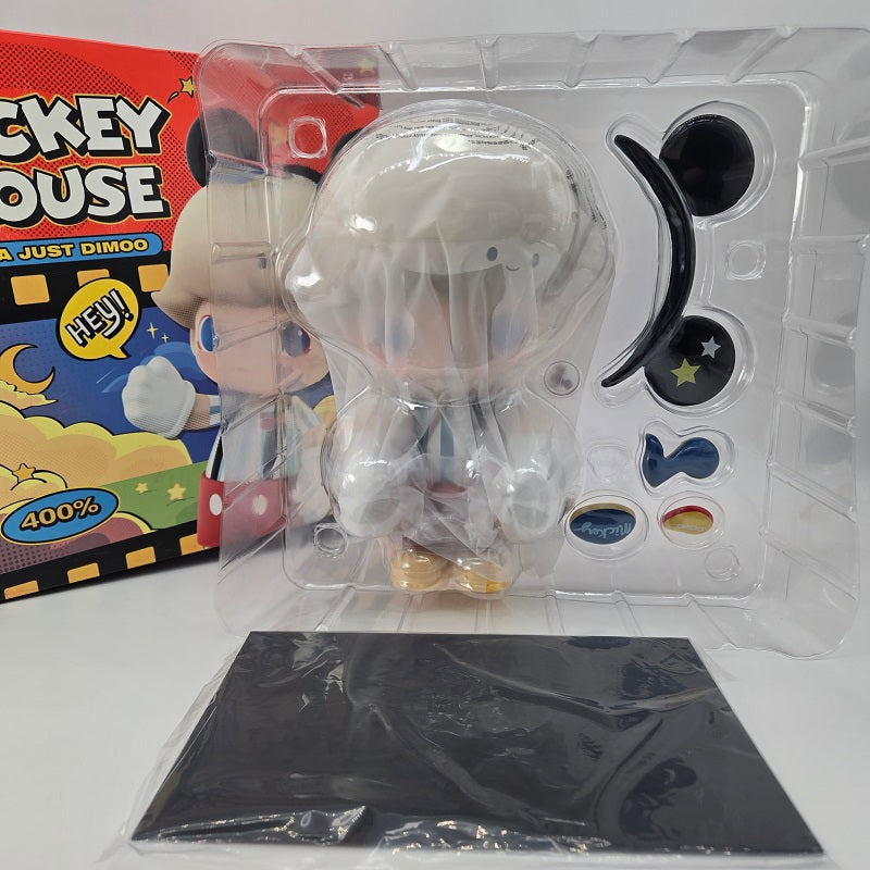 POPMART MEGA Just Dimoo 400% Mickey Mouse, NEW