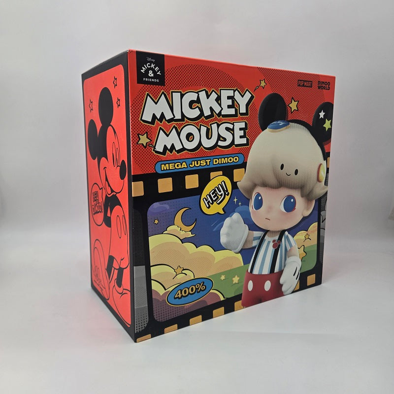 POPMART MEGA Just Dimoo 400% Mickey Mouse, NEW