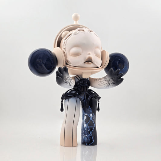 POPMART MEGA α SKULLPANDA 400% Guo Pei Signed Xiong Miao LA 2026 w/ COA