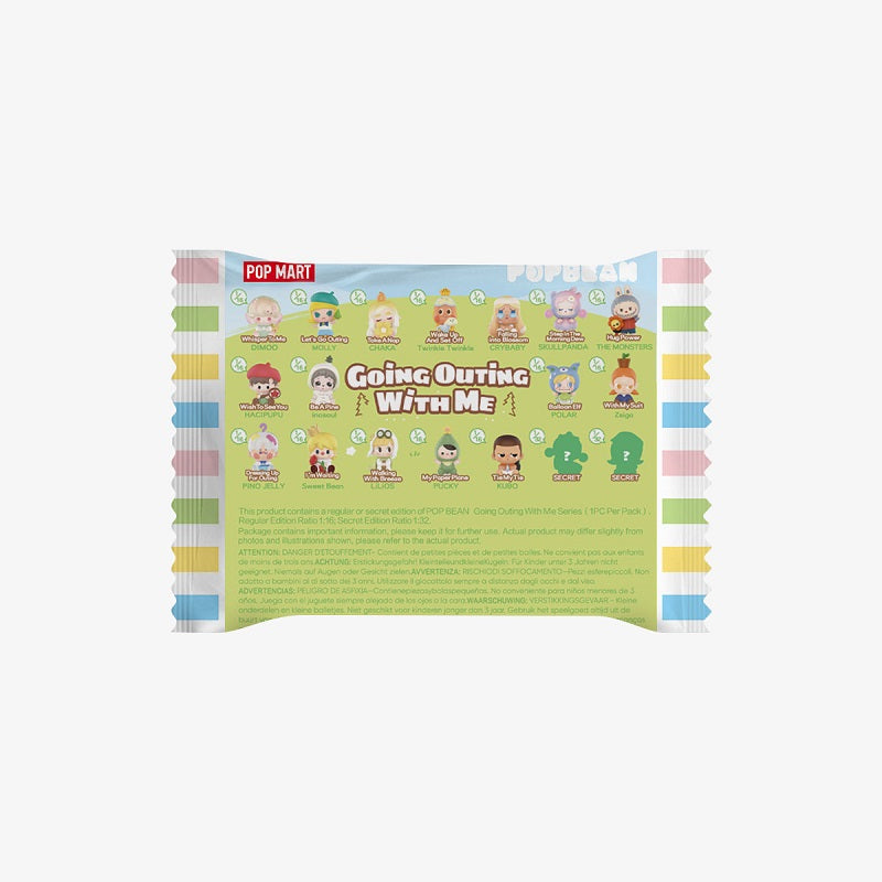 POPMART POPBEAN Going Outing With Me Series – Whole Set (32 Blind Bags) Sealed, NEW