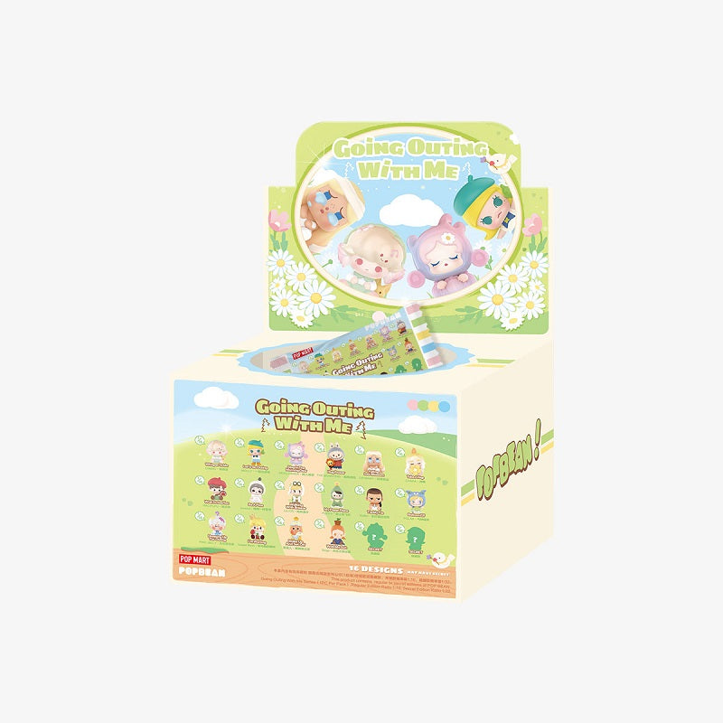 POPMART POPBEAN Going Outing With Me Series – Whole Set (32 Blind Bags) Sealed, NEW