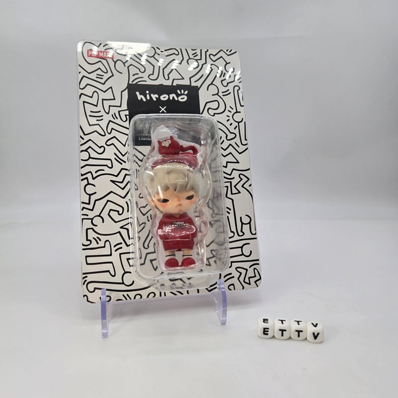 POPMART Hirono Keith Haring Figure – Signed by Artist Lang, Los Angeles Event