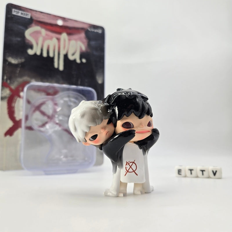 POPMART Hirono Simper H016 Blister Pack Signed by Lang w/COA Entry