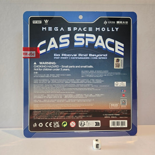 POPMART MEGA Space Molly 100% CAS Space China Exclusive – Brand New, Sealed