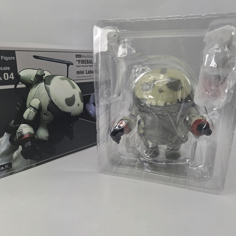 How2work DCON 2024 Labubu Pilot Ma.K. Maschinen Krieger Fireball Sofubi Figure (Signed by Kasing Lung 2x)