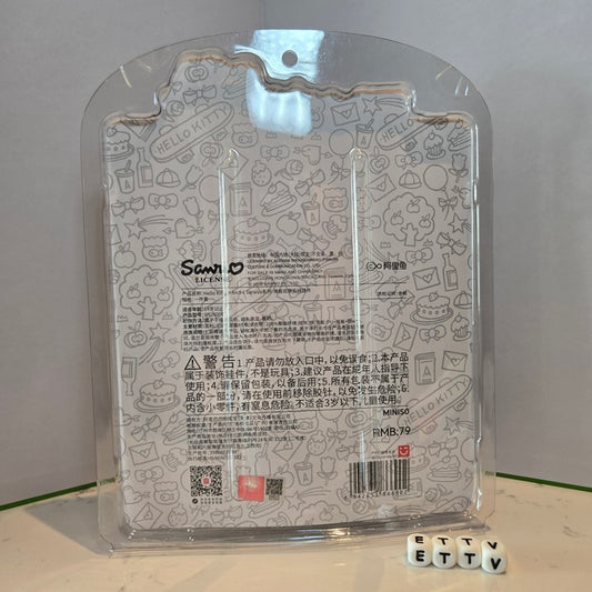 Sanrio Miniso Hello Kitty x Andre Skateboard Doll Pendant China Exclusive – New