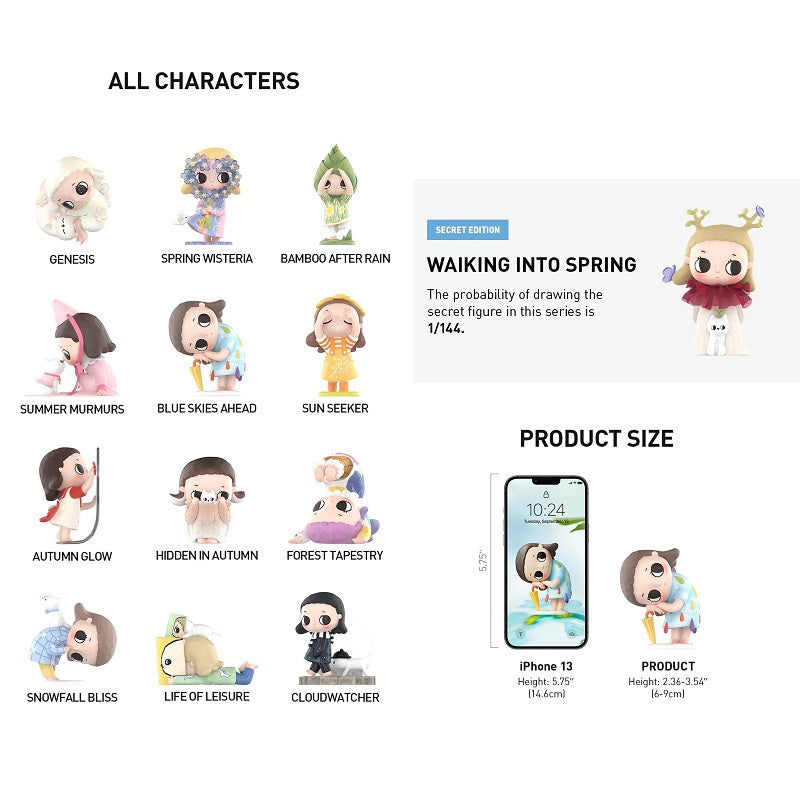 POP MART Nyota I Am the Seasons Series Figures