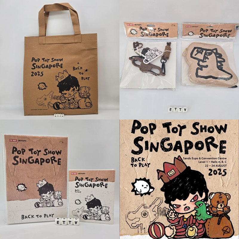 POPMART Hirono Collector Set (7pc) – PTS Singapore 2025 VIP Exclusive