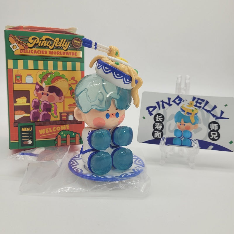 POPMART Pino Jelly Delicacies Worldwide (Secret Birthday Noodles) 1pc New