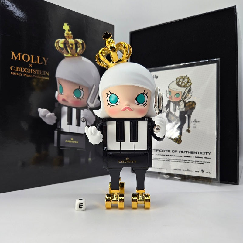 POPMART Molly x C. Bechstein Piano Tech | Signed w/ COA | LE 400
