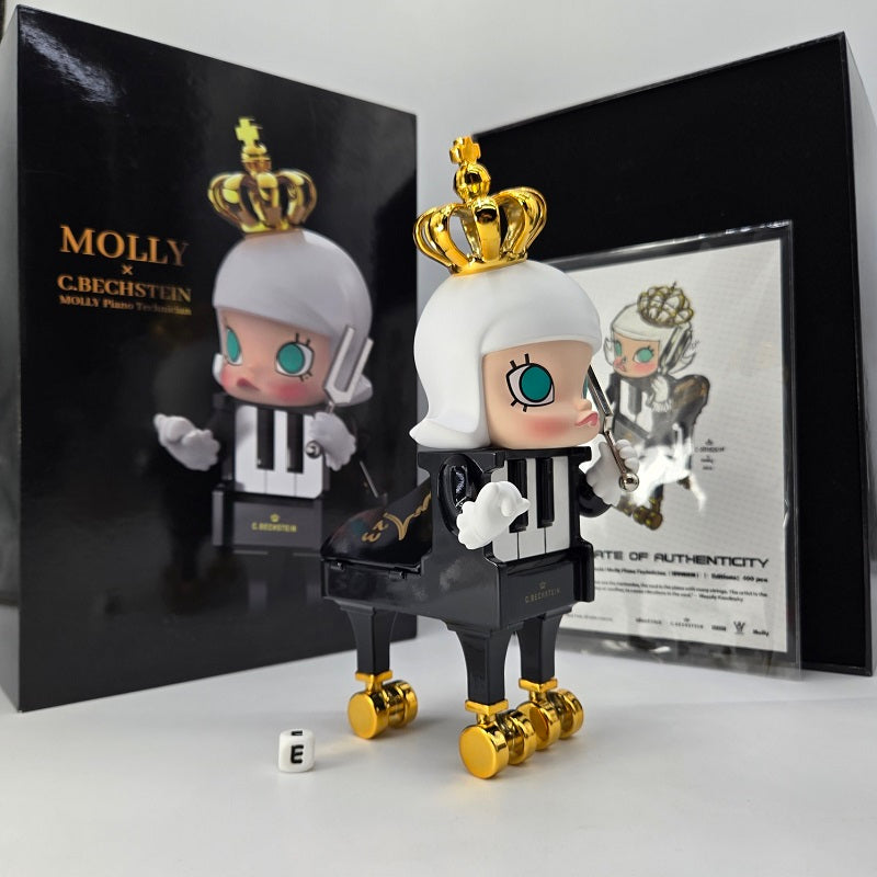 POPMART Molly x C. Bechstein Piano Tech | Signed w/ COA | LE 400