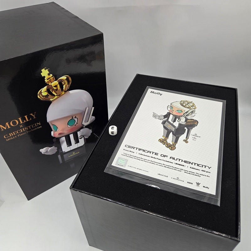 POPMART Molly x C. Bechstein Piano Tech | Signed w/ COA | LE 400