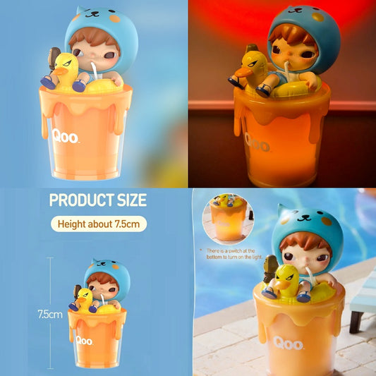 POPMART Hirono Qoo Blush Light Figure Blister Pack, Sealed NEW