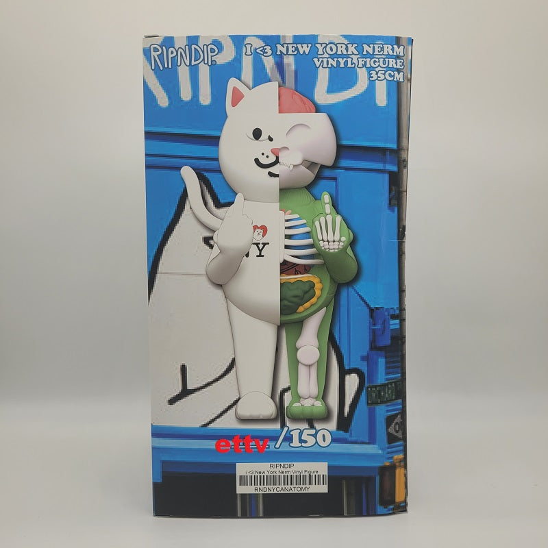 RipNDip 14” New York Nerm Vinyl Figure COA Numbered, NY Limited Edition of 150.