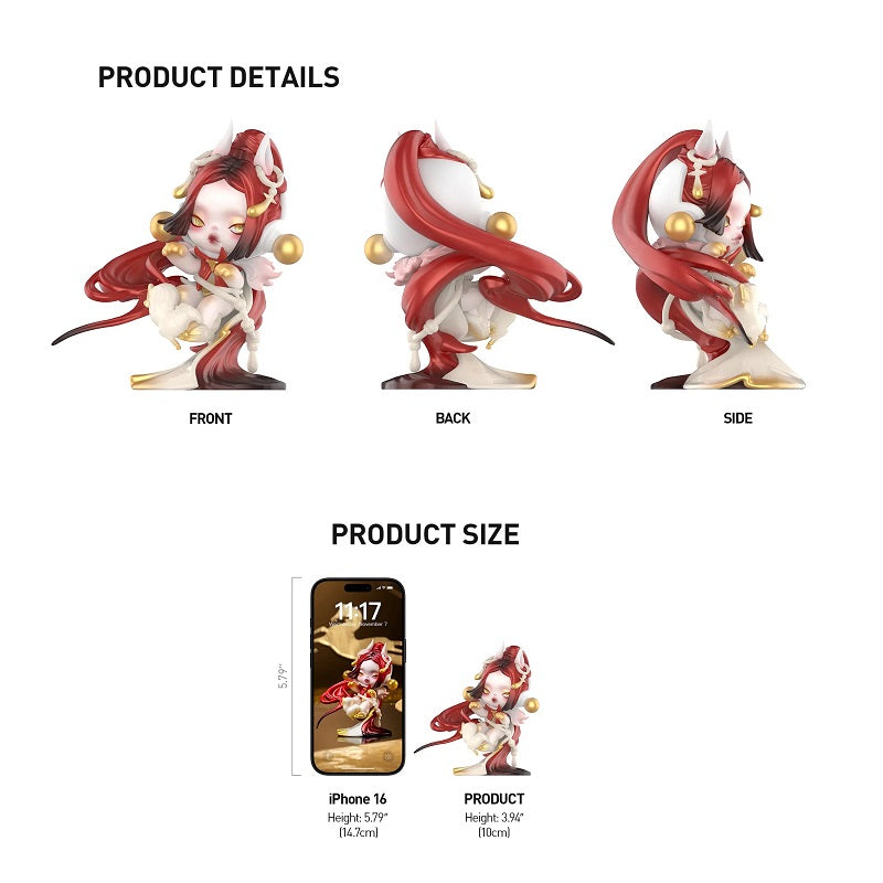 POPMART SKULLPANDA Celestial Horse Figure, Sealed NEW