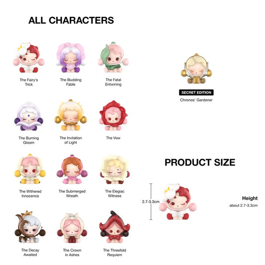 POP MART SKULLPANDA POPBEAN Petals in Four Acts Series