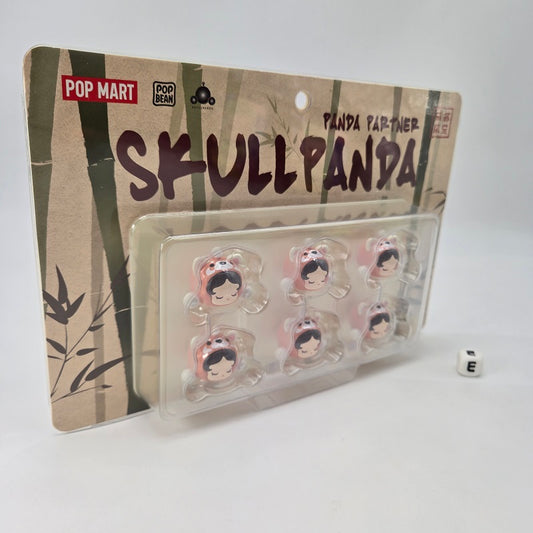 POPMART POPBEAN SKULLPANDA Panda Partner Set Pink (Chengdu Exclusive) NEW