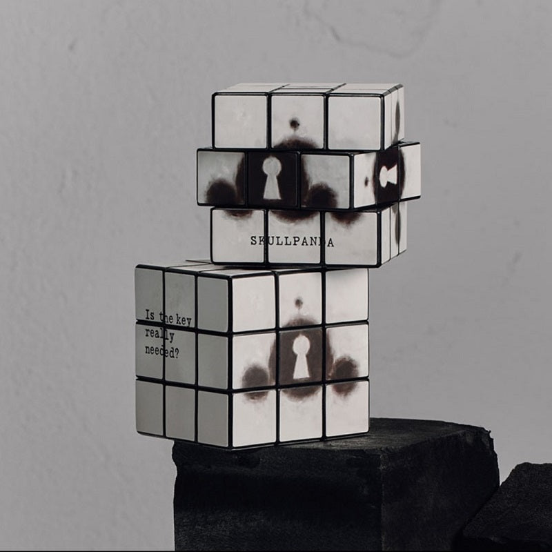 POPMART SKULLPANDA Cage Uncage Rubik's Cube (Shanghai Exclusive) NEW