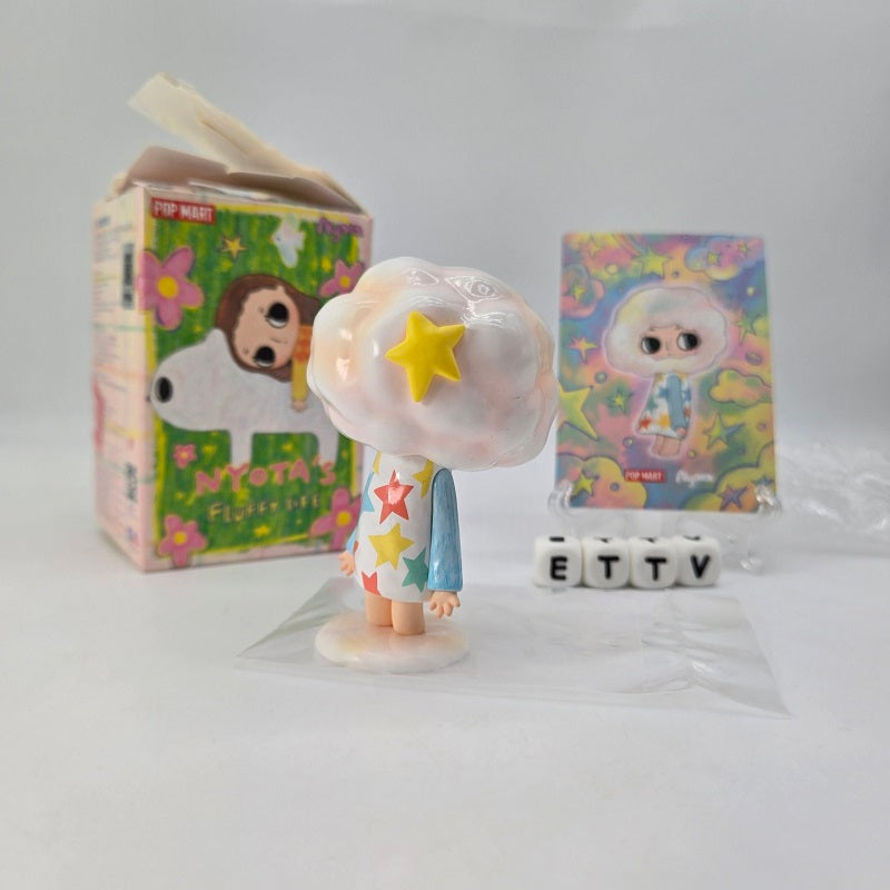 POPMART Nyota's Fluffy Life Series 2024 Secret “Cotton Candy Daydream” – NEW