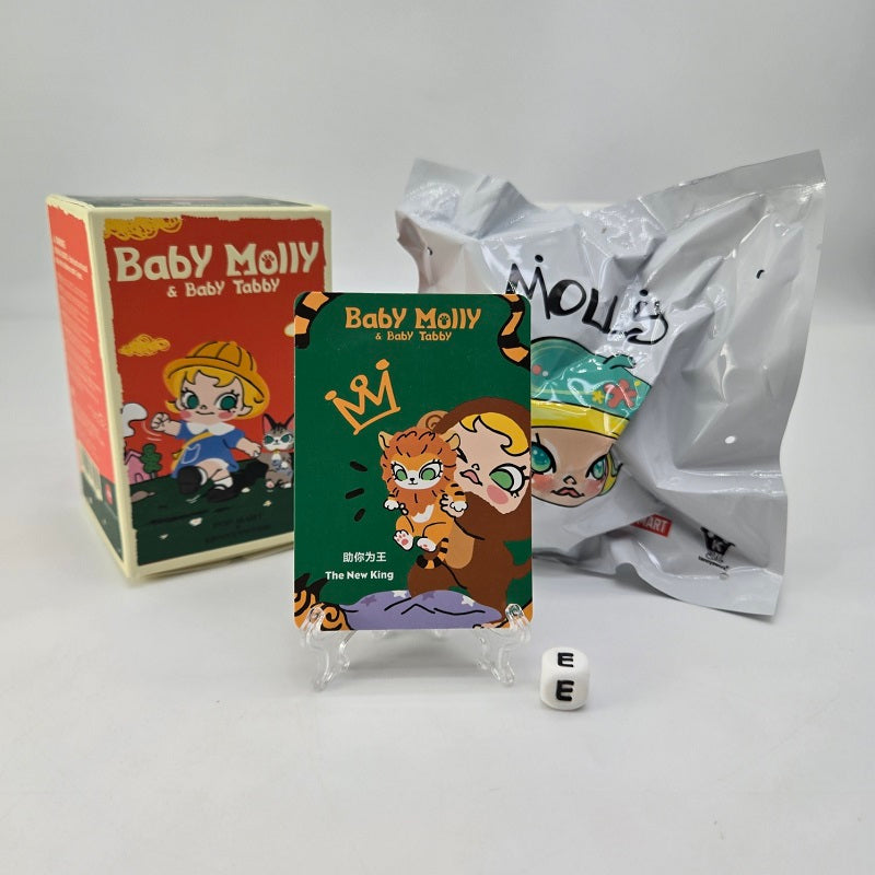 POPMART Baby Molly & Baby Tabby Series 2025 Secret "New King" - NEW