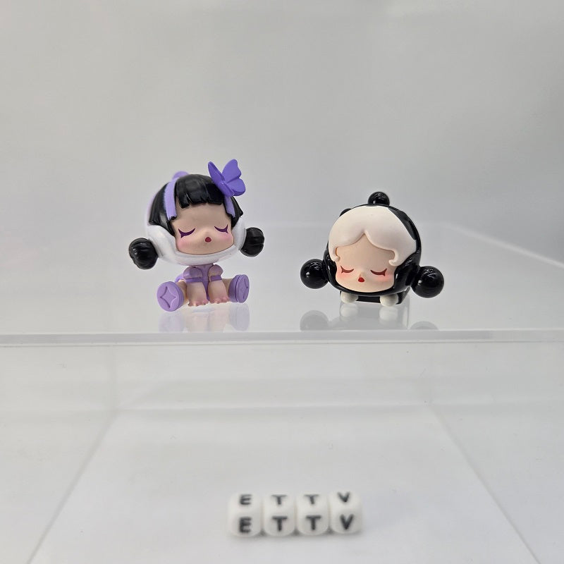 POPMART POPBEAN Skullpanda – Chengdu Mahjong & Shanghai Miss Butterfly (2pc, NEW)