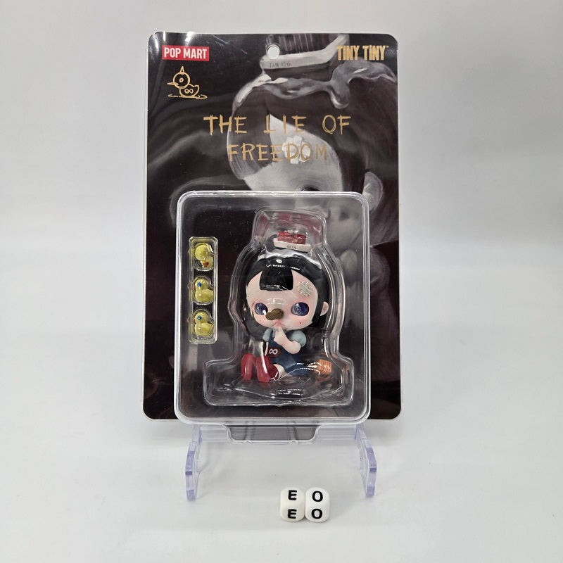 POPMART TinyTiny The Lie of Freedom Blister Pack (PTS Beijing) Signed + Sketch