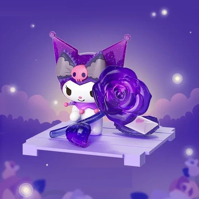 TopToy MOETCH Sanrio Kuromi Dream Rose Garden Micro Series Blind Box