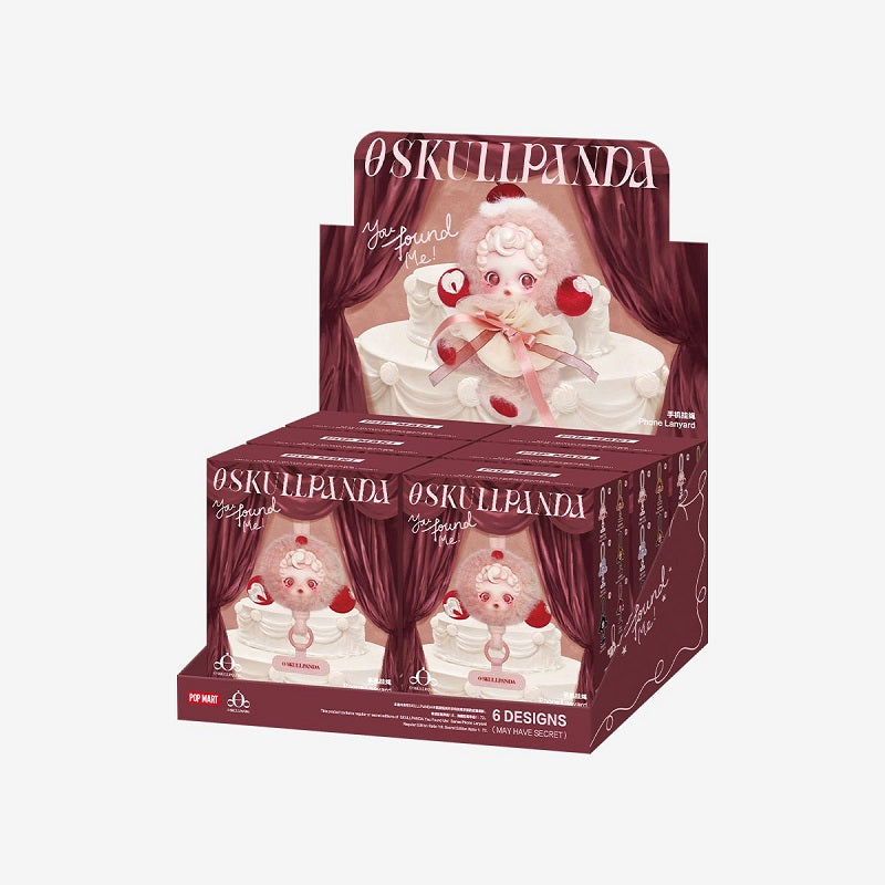 POP MART Skullpanda You Found Me Series Phone Lanyard Blind Box