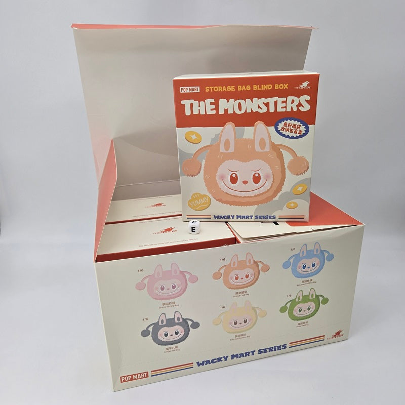 POPMART Labubu Wacky Mart Yummy Storage Bag (Pop-Up Exclusive) NEW