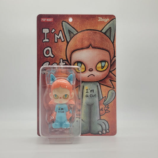 POPMART Zsiga I'm a Cat Hang Tag Figure, NEW