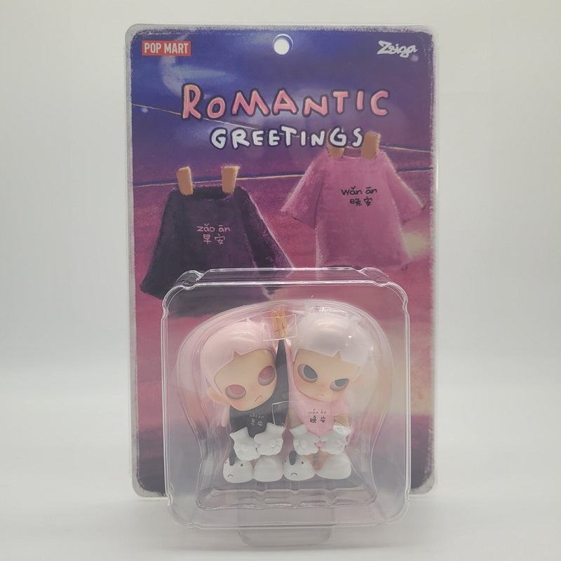 POPMART Zsiga Romantic Greetings Hang Tag Figure, NEW