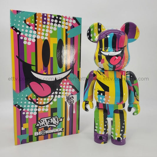 Bearbrick Sket One Medicom Designercon Dcon 2022 Signed By Sket One Be@Rbrick Designer Toys