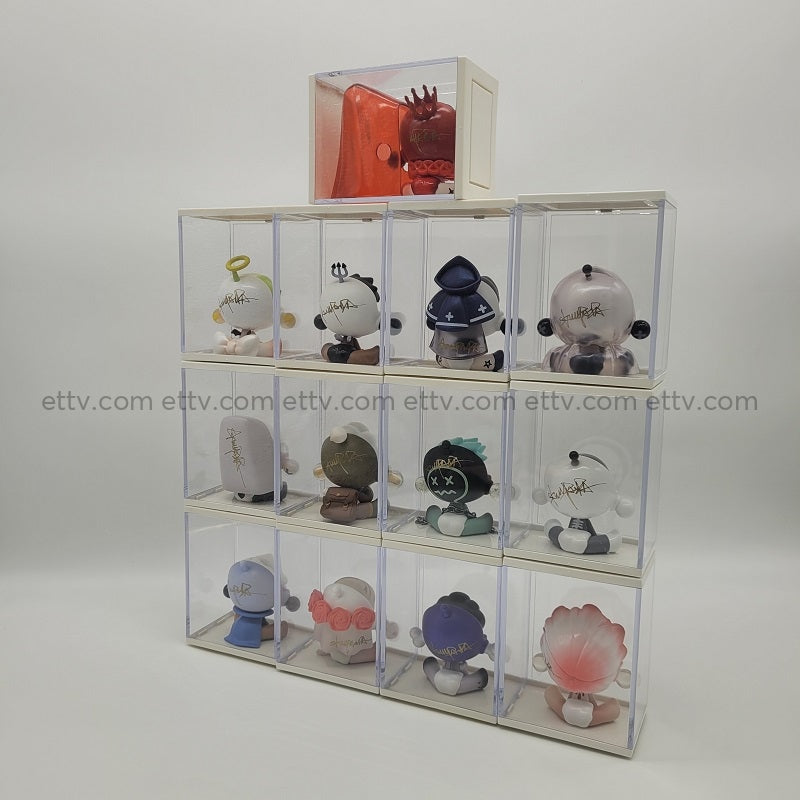 Ettv 2020 Popmart Skullpanda Ancient Castle Series - Complete Set With Secret Chase All 13 Figures