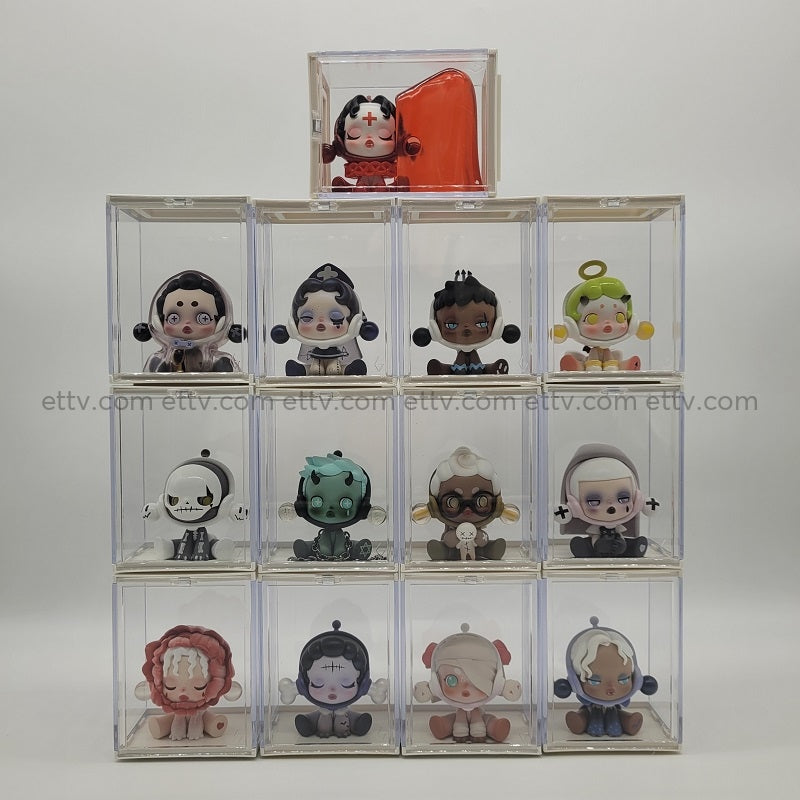 ETTV 2020 POPMART SKULLPANDA Ancient Castle Series - Complete Set with  Secret Chase, All 13 Figures Hand-Signed