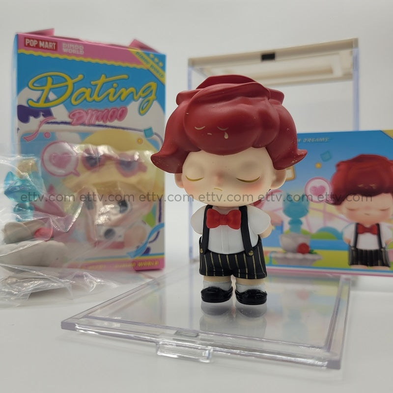 Ettv Popmart Dimoo Dating Series (Love Fountain) - Hand Signed By Ayan Deng Designer Toys