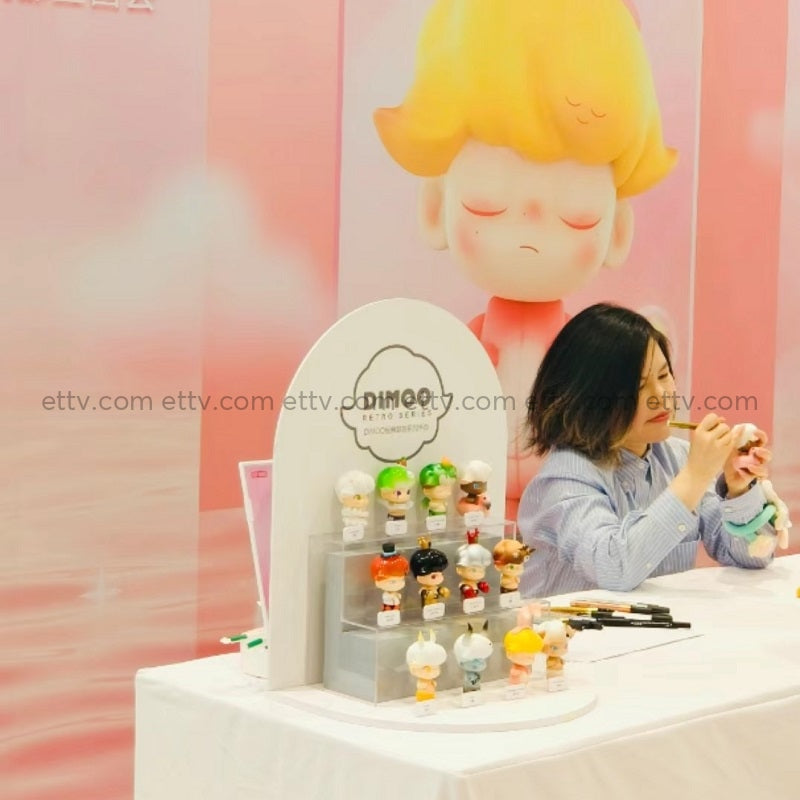 Ettv Popmart Dimoo Dating Series (Rotating Cup) - Hand Signed By Ayan Deng Designer Toys